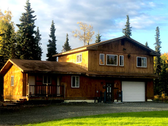 Exterior view of Chinook Cabin