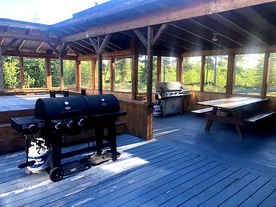 Outdoor Picnic Area featuring BBQ Grills