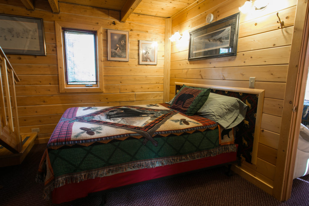 Cabin Bedroom Inside Eagle Perch