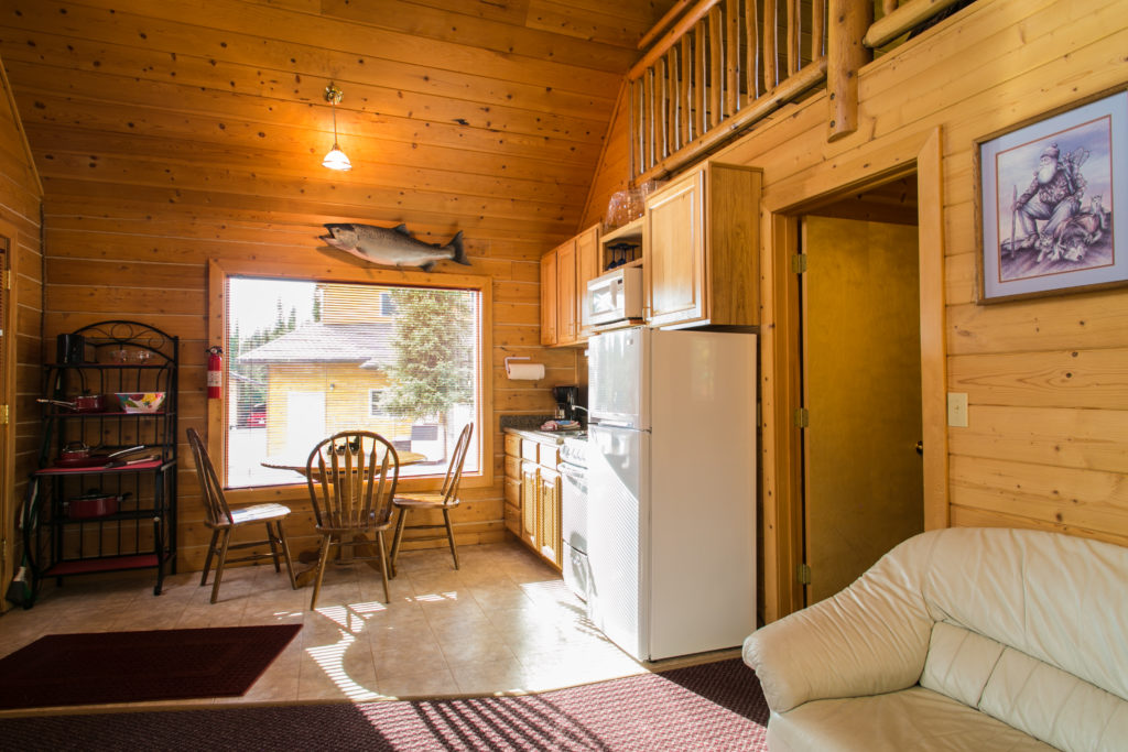 Kitchen Inside Eagle Perch Cabin