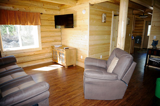Our Cabins have Satellite TV and WiFi
